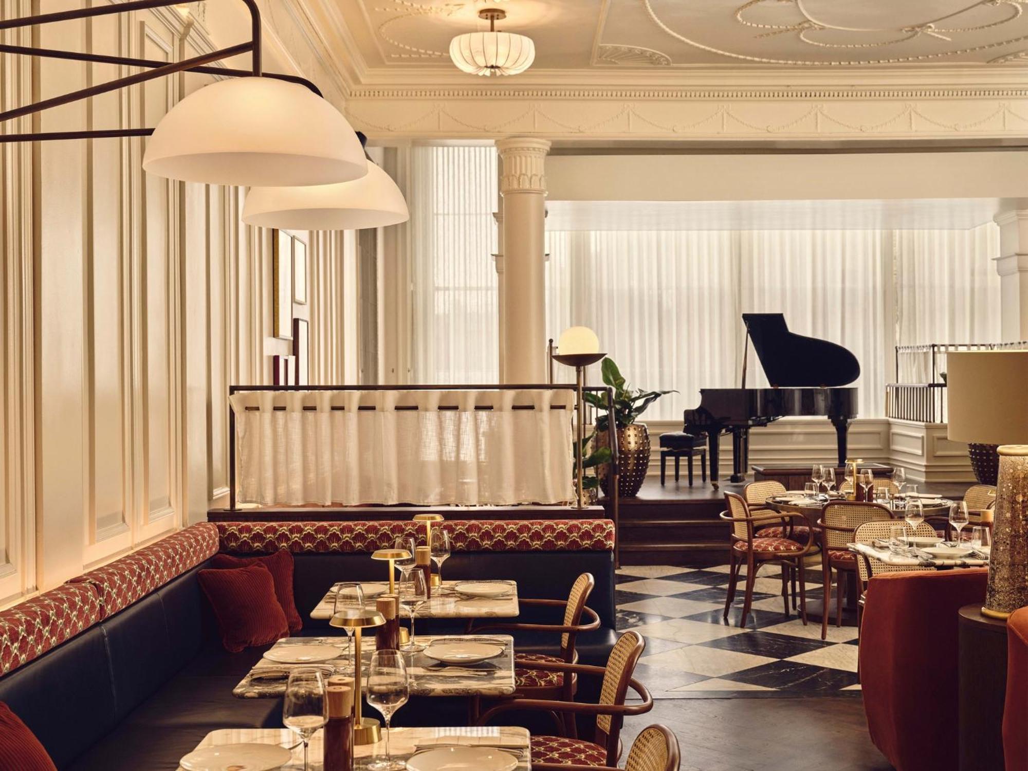 Intercontinental Edinburgh The George By Ihg Hotel Exterior foto The restaurant