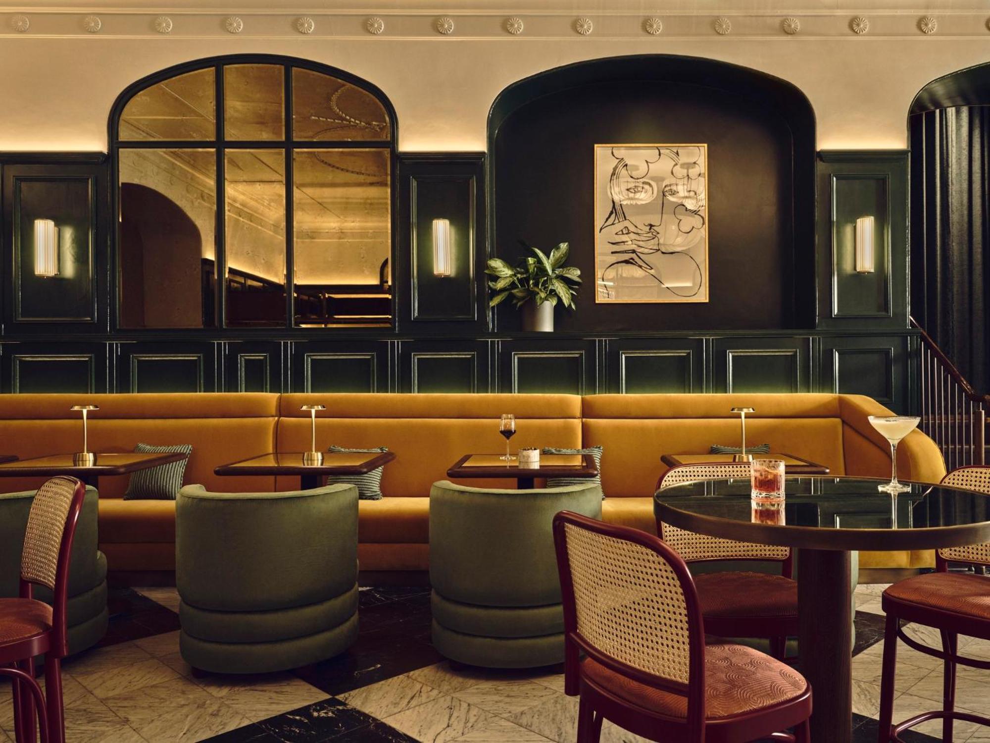 Intercontinental Edinburgh The George By Ihg Hotel Exterior foto The interior of the restaurant