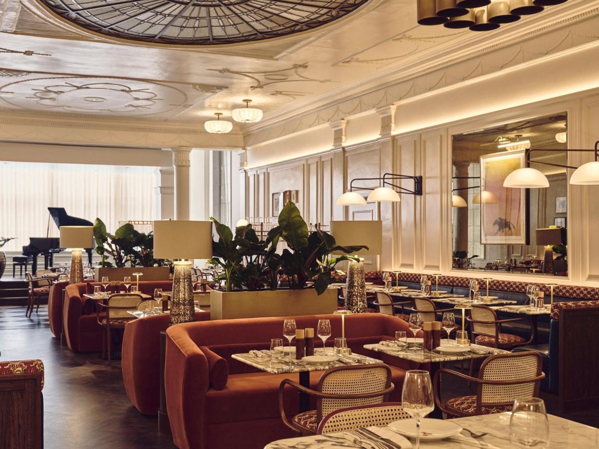 Intercontinental Edinburgh The George By Ihg Hotel Exterior foto The interior of the restaurant